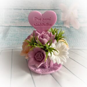 Mydlová šálka Pre pani riaditeľku